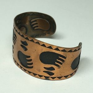 Bell Trading Post solid copper cuff